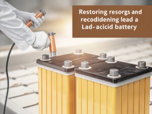 Battery recovery and reconditioning process