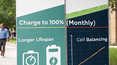 Battery charge level comparison
