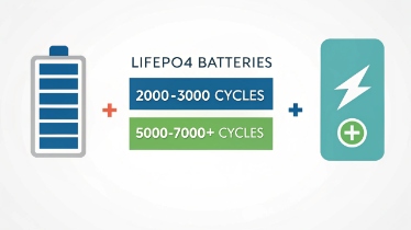 LiFePO4 charging cycles diagram