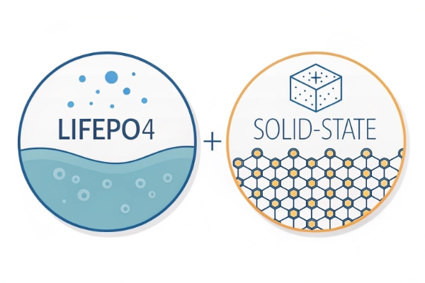Battery structure comparison