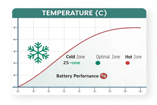 Temperature effects graph