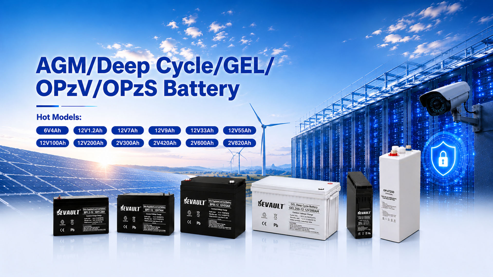 Bevault Lead Acid Battery